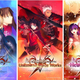 A representation of each of the three main “routes” in the original Fate/Stay Night Visual Novel.